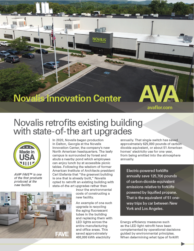 Novalis retrofits existing building with state-of-the art upgrades