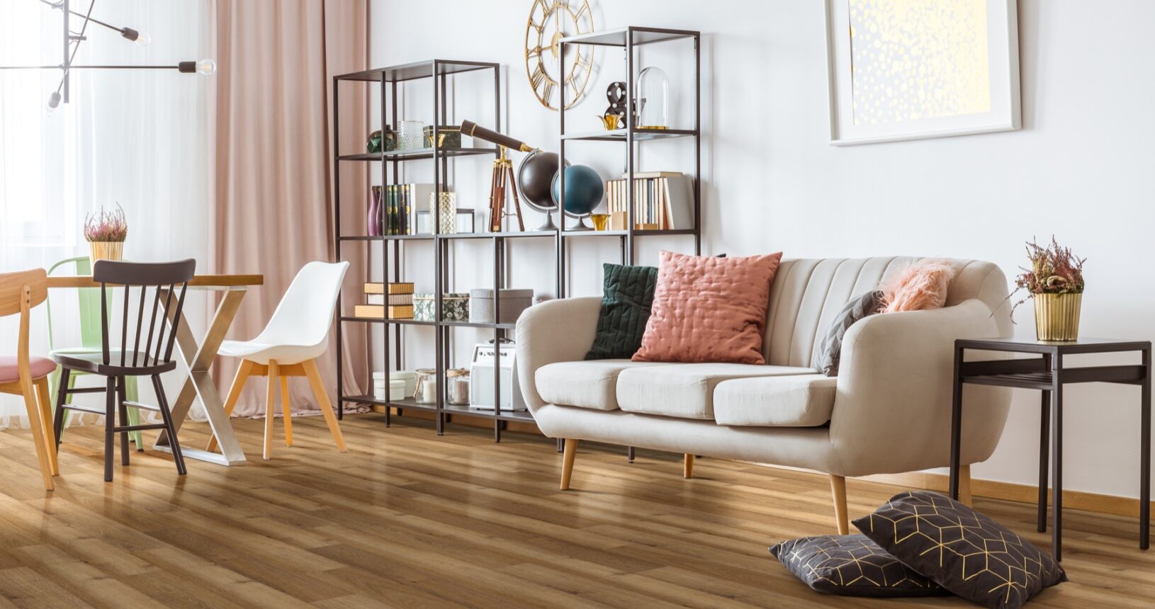 2FAVE Sofa Table_English Oak Veil