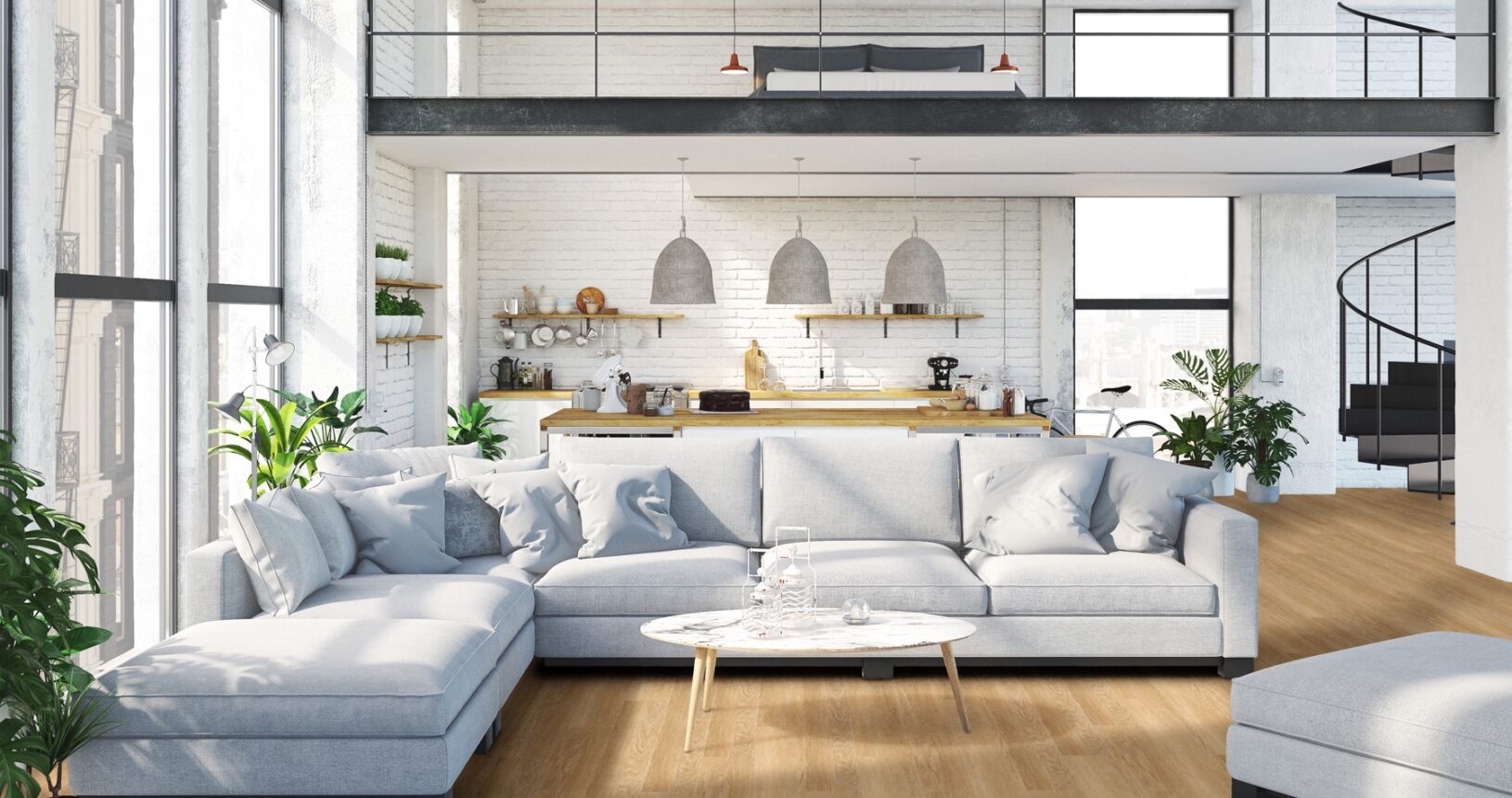 RYSE Apartment Seating Area