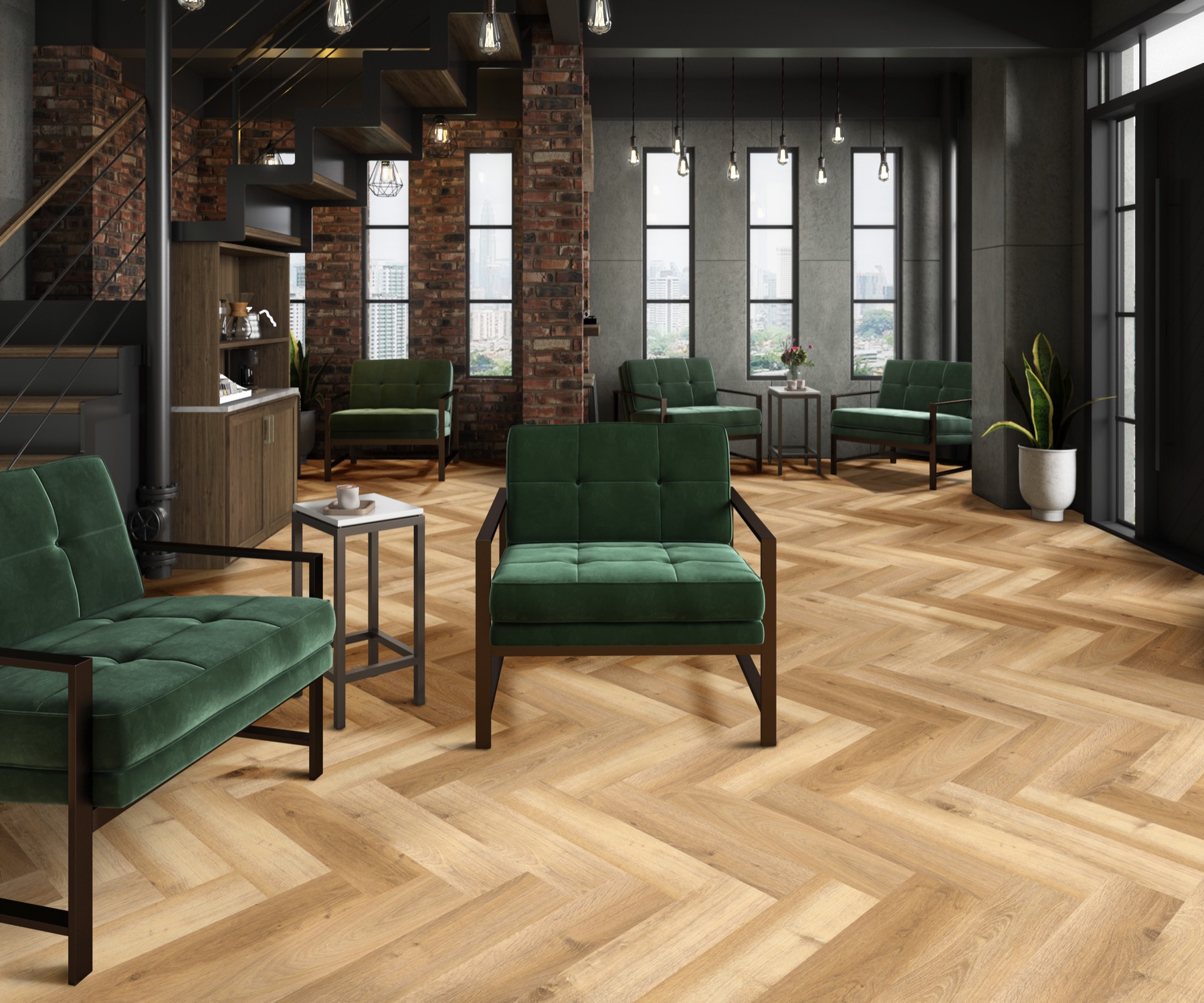 SWAY Chairs_EnglishOakToffee_Herringbone